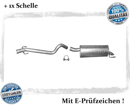 Auspuffanlage für opel astra - auspuffanlage,