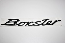 ORIGINAL PORSCHE 986 987 BOXSTER MATT SCHWARZ HECK SCHRIFTZUG NEU