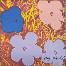ANDY WARHOL * Flowers *