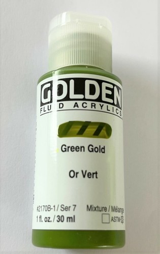 Golden acryl fluid 30ml - 30ml, ab