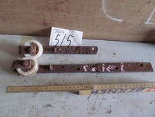 2 Kunststoff Rollen f Scheunentor gebraucht cm Länge ca.25 cm rostig verbogen