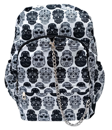 Sugarskulls schwarz weiß - schwarz,