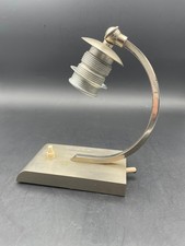 Art Deco Chrom Schreibtischlampe Bauhaus Nachttischlicht z. Restaurieren