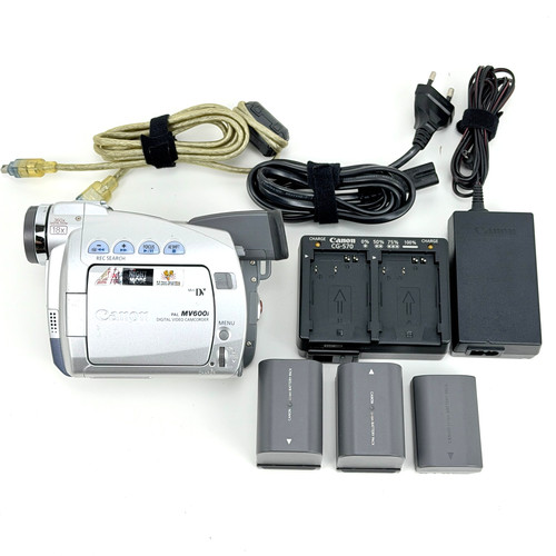Canon mv600 mini camcorder - canon, dv
