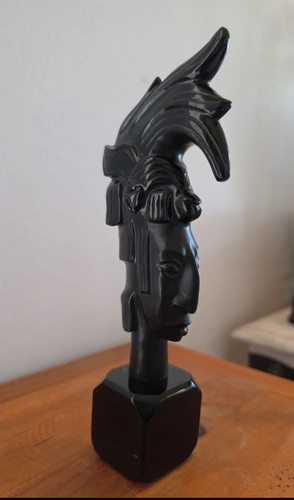 Maya kopf skulptur - maya-kopf, aus