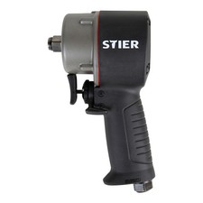 STIER Druckluft Schlagschrauber 13-MBS Extra kurz 1.275 Nm Hammer-Schlagwerk