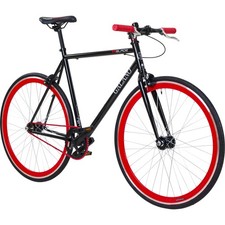 Singlespeed Bike 28" Erwachsene Fahrrad Fixie 700c Galano Blade schwarz/rot 56cm