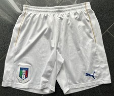 PUMA Dry Cell Italien Nationalmannschaft Herren Fußball Trikot Hose Short Gr.L