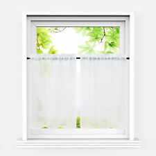 2er Set Scheibengardinen