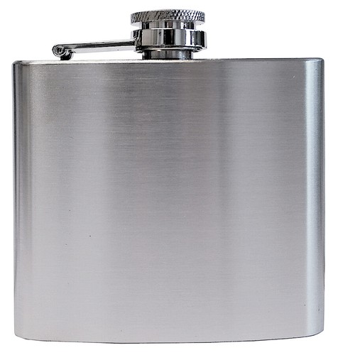 Flachmann 140ml edelstahl - flachmann, ca.140ml