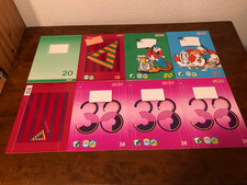 herlitz, 8 alte Schulhefte wie