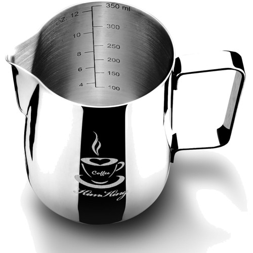 Milchkännchen edelstahl 350ml - milchkännchen,