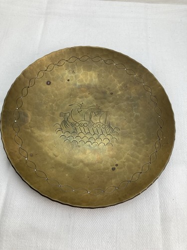 Messing wandteller wikinger - messing,