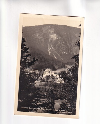 F8527 ansichtskarte schloss - ansichtskarte,,