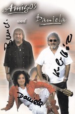 Autogramm - Amigos und Daniela