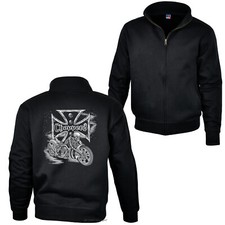 Jacke Biker Sweatjacke