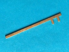 Sperrfeder für Großuhr Wanduhr Regulator Standuhr Messing Länge 72 mit 2 Nasen