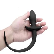Weiche Silikon Hund Schwanz Plug Cosplay SM Sklave Spielzeug Bondage Welpen Look