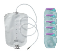 5x Urinalkondom Conveen Optima 28mm Standard mit 1x Schlauch und Bettbeutel