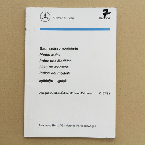 Mercedes pkw baumuster - mercedes,