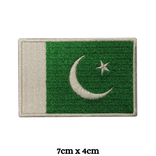 Pakistan flagge aufnäher - pakistan,