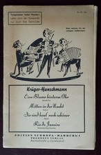 Tanzmusik-Noten Krüger-Hanschmann  Edition Südropa