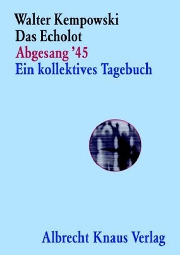 Das echolot abgesang - -,