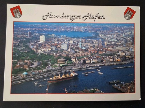 Ansichtskarte hamburger hafen - hamburger,