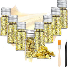 8 Flasche Blattgold Essbar