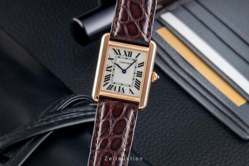 Cartier tank solo 18k - cartier, (0,750)