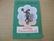 Selten: Lurchis Abenteuer 1. Ausgabe 1953 7. Teil "Motorrad" - Sammlerzustand