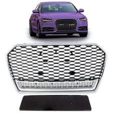 Wabengrill Frontgrill schwarz