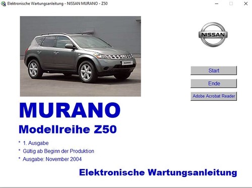 Nissan murano z50 - nissan,