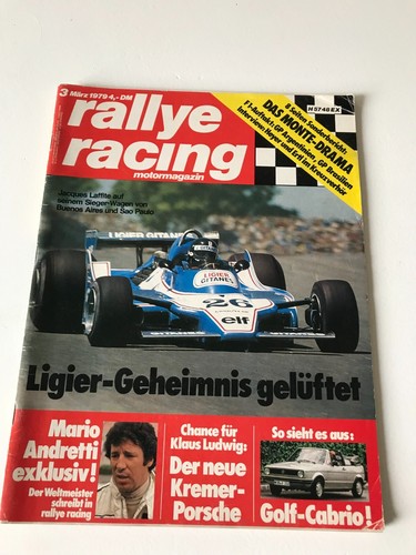Rallye racing 1979 golf - rallye, vw