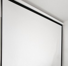 Jago Leinwand Beamer -Heimkino 178x178 cm 3D, Rollo, Manuell Ausziehbar