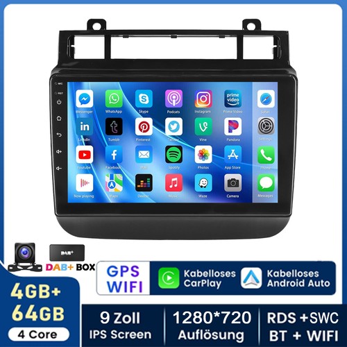 Dab autoradio für vw - 9",