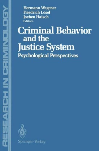 Criminal behavior and - criminal,