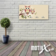 Garderobe Eule Kind Baum Comic