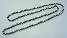 HÄMATIT HEMATIN (BLUTSTEIN) Edelstein-Halskette+Endlos+Länge 80 cm Ø 6 mm ++Neu+