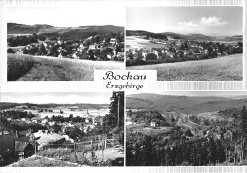 Bockau erzgeb vier abb - ak,, erzgeb.,