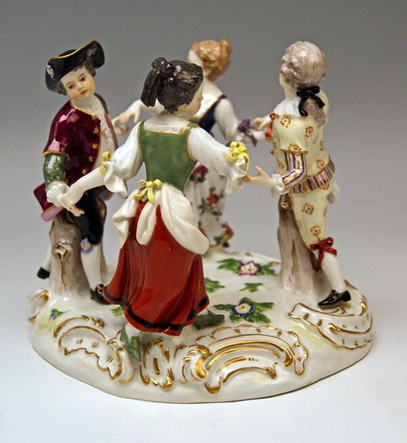 Meissen gärtner kinder figur - meissen,