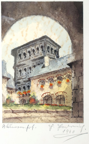 Trier brunnenhof porta nigra - porta,