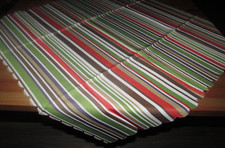 Mitteldecke gestreift 80 x 80