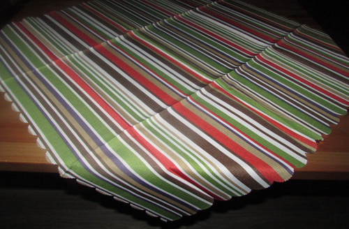 Mitteldecke gestreift 80 - x,