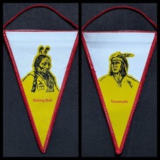 *RAR* DDR Wimpel Sitting Bull