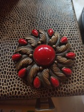 Antike Brosche Art Deco Neiger