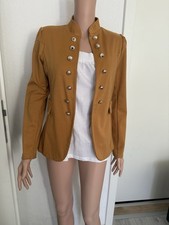 Blazer Damen Senfgelb Gr. 38 Neu Ohne Etikett