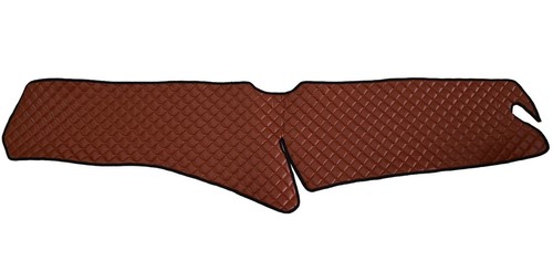 Braune eco leder - braune, abdeckung