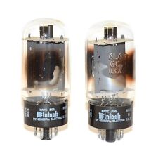 Pair Made for McIntosh by Sylvania  6L6GC (NOS) tubes/Röhren - TU000284