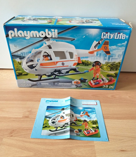 Playmobil rettungshubschrauber - playmobil,